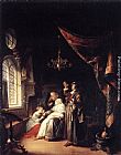 The Dropsical Woman by Gerrit Dou
